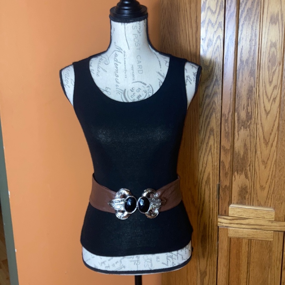 Vintage leather belt